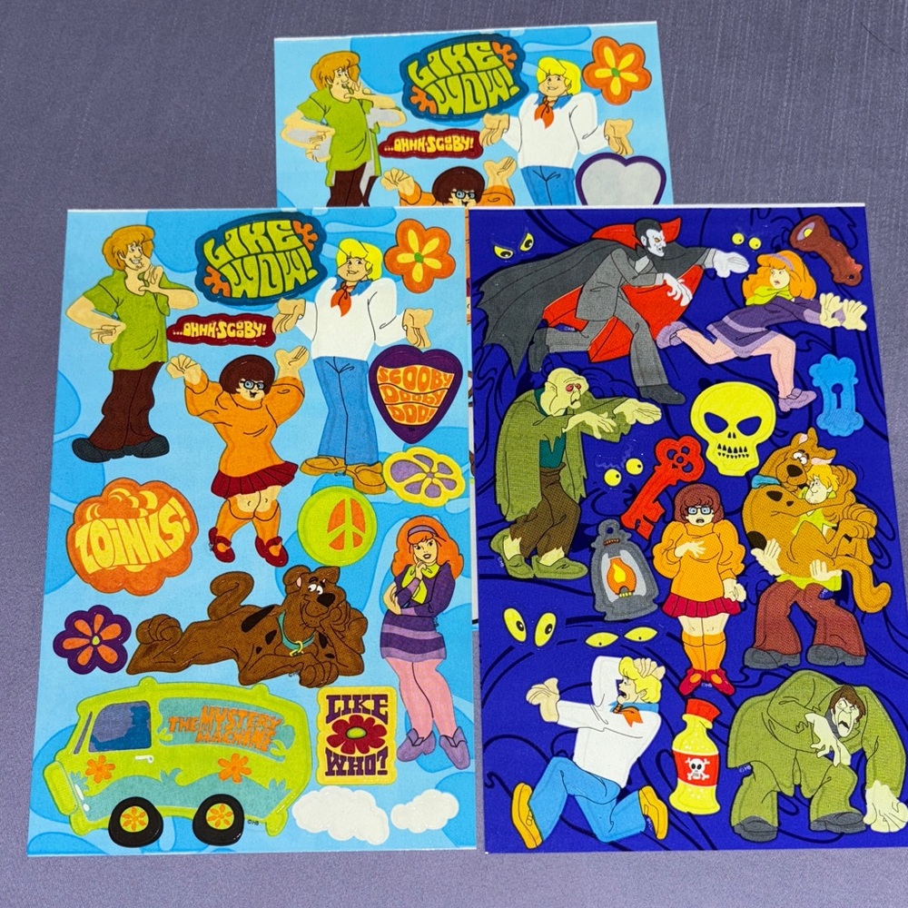 Vintage Scooby Doo Stickers